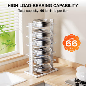LAMU non-slip pads prevent tilting and protect cookware surfaces