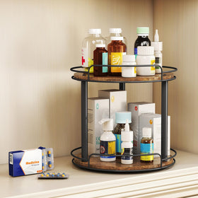 LAMU rotating lazy susan with smooth spin for quick reach