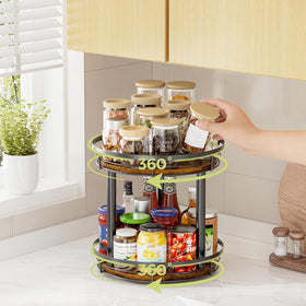 LAMU two-tier rack in assembly-ready frame saves space