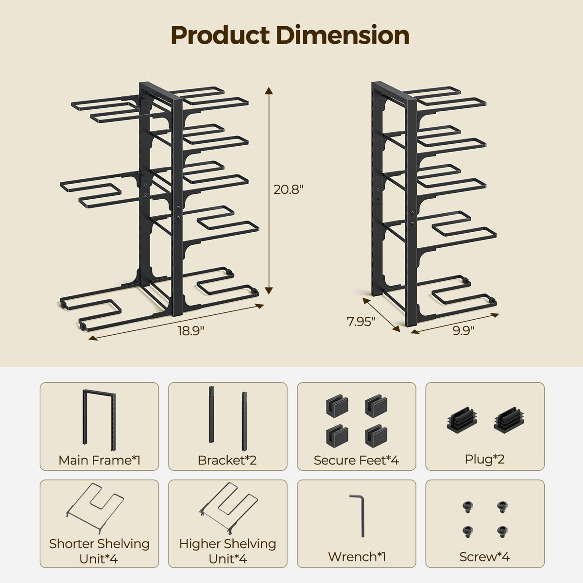 LAMU two-way DIY design offers flexible placement for cabinets or counters