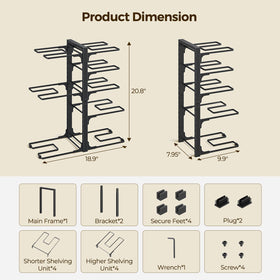 LAMU two-way DIY design offers flexible placement for cabinets or counters