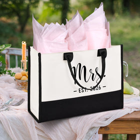 Includes makeup bag with Lamyba Bride Tote Bag to keep cosmetics secure