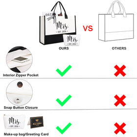 Versatile Lamyba Bride Tote Bag suitable for bridal events and daily errands