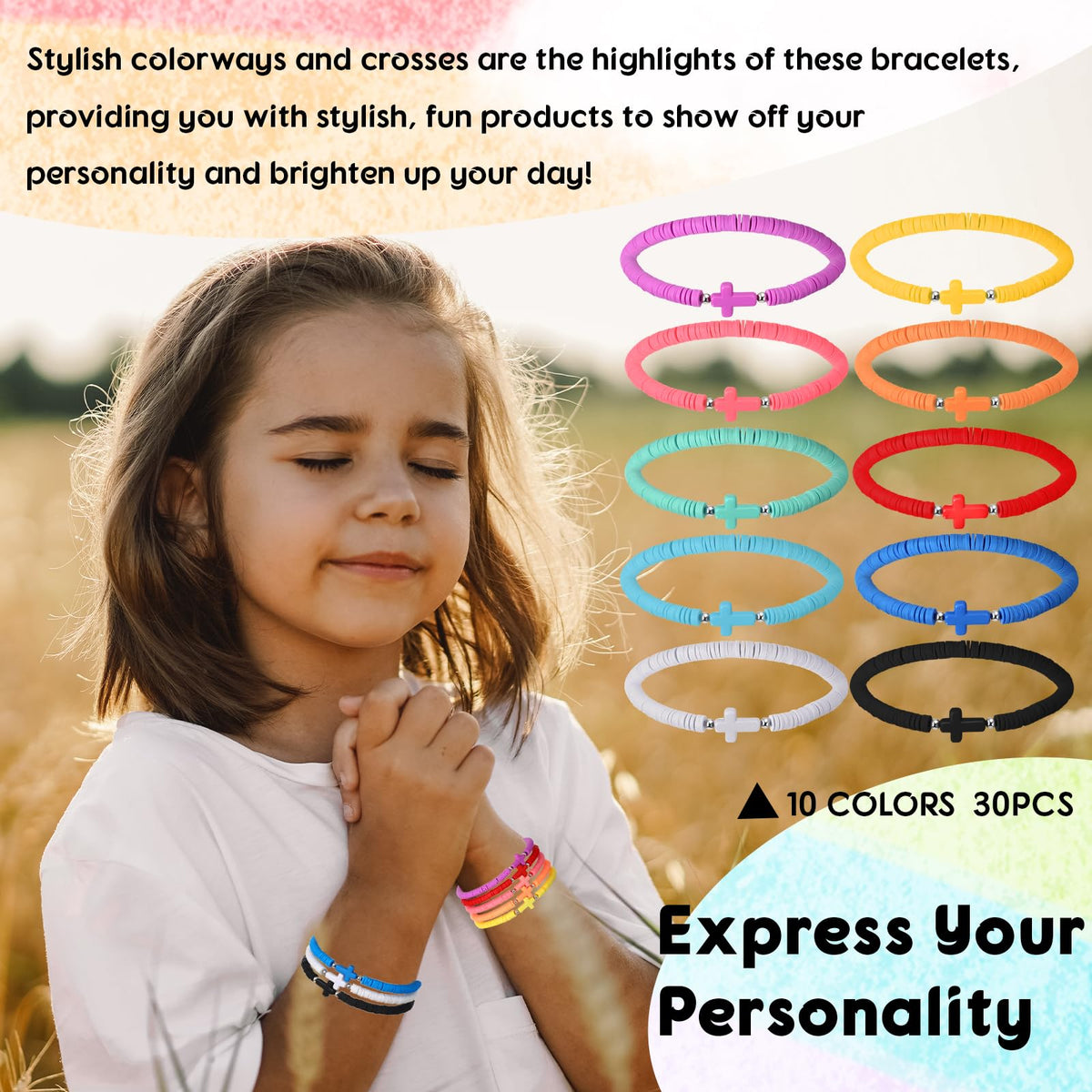 Landical Easter and VBS gift bracelets, perfect for celebration favors.