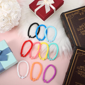 Landical elastic polymer clay wristbands, durable and waterproof for daily wear.
