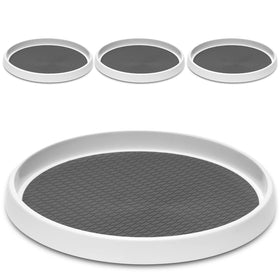 LANDNEOO 12-inch turntable open-top view for quick spice access.