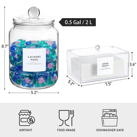 LANDNEOO acrylic storage box provides stylish, transparent organization