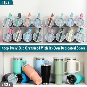 LANDNEOO anti-roll ridge design keeps bottles upright