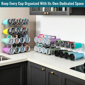 LANDNEOO Brumate holder, perspective view, tall bottles organized