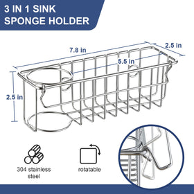 LANDNEOO compact sink organizer fits small spaces without clutter.