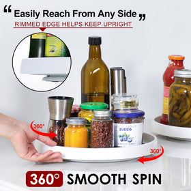 LANDNEOO 4-pack ideal for spice jars and condiments in cabinets.