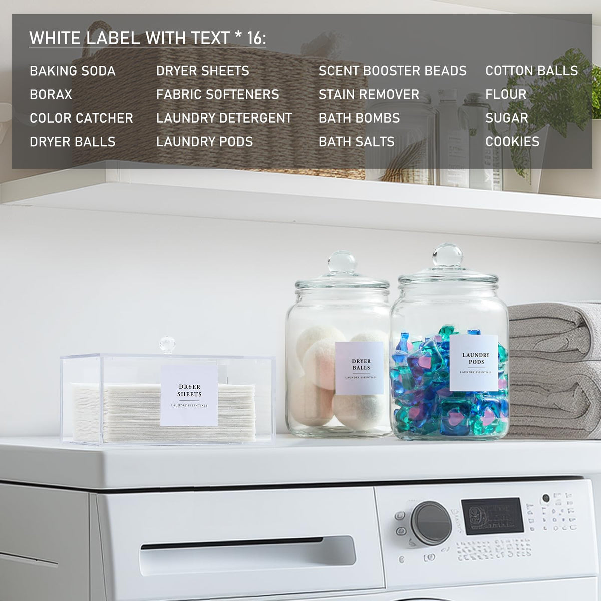 LANDNEOO dryer sheet holder close-up showing accessible design