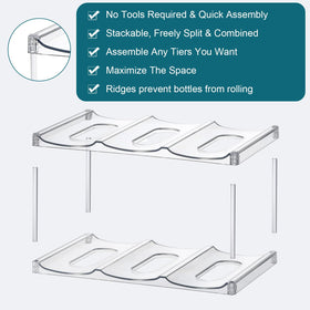 LANDNEOO LARGER COMPARTMENT versatile use in fridge, pantry, or counter.