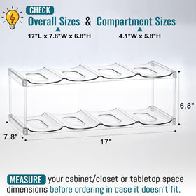 LANDNEOO versatile pantry or countertop storage for drinks