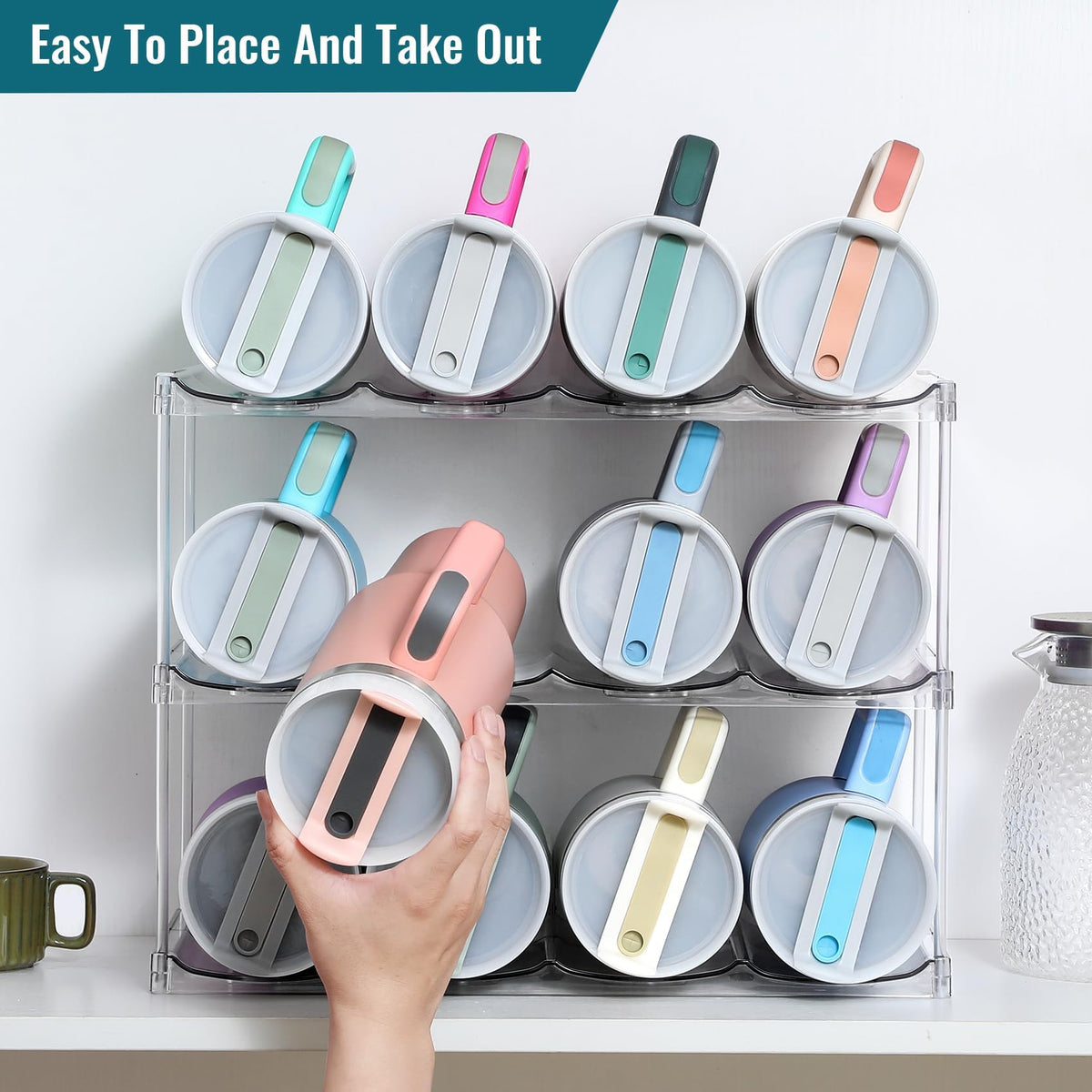 LANDNEOO simple-modern-bottle-stand presents a sleek kitchen storage solution.