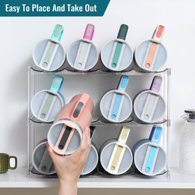 LANDNEOO simple-modern-bottle-stand presents a sleek kitchen storage solution.