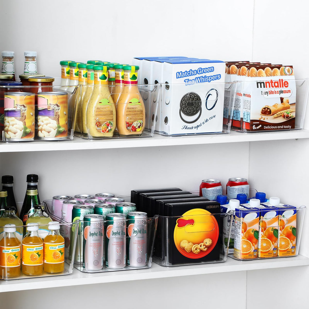 LANDNEOO SOHO fridge storage bin keeps produce neatly arranged.