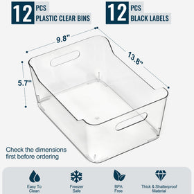 LANDNEOO SOHO labels and bins showing quick content labeling