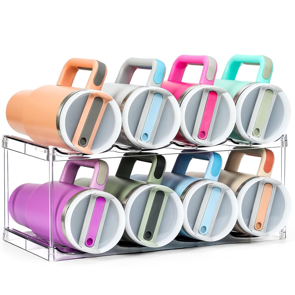 LANDNEOO Stanley 40 oz bottle organizer for easy access and organized storage