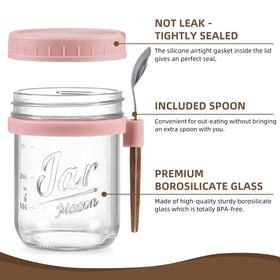 LANDNEOO wide-opening jar facilitates filling and washing.