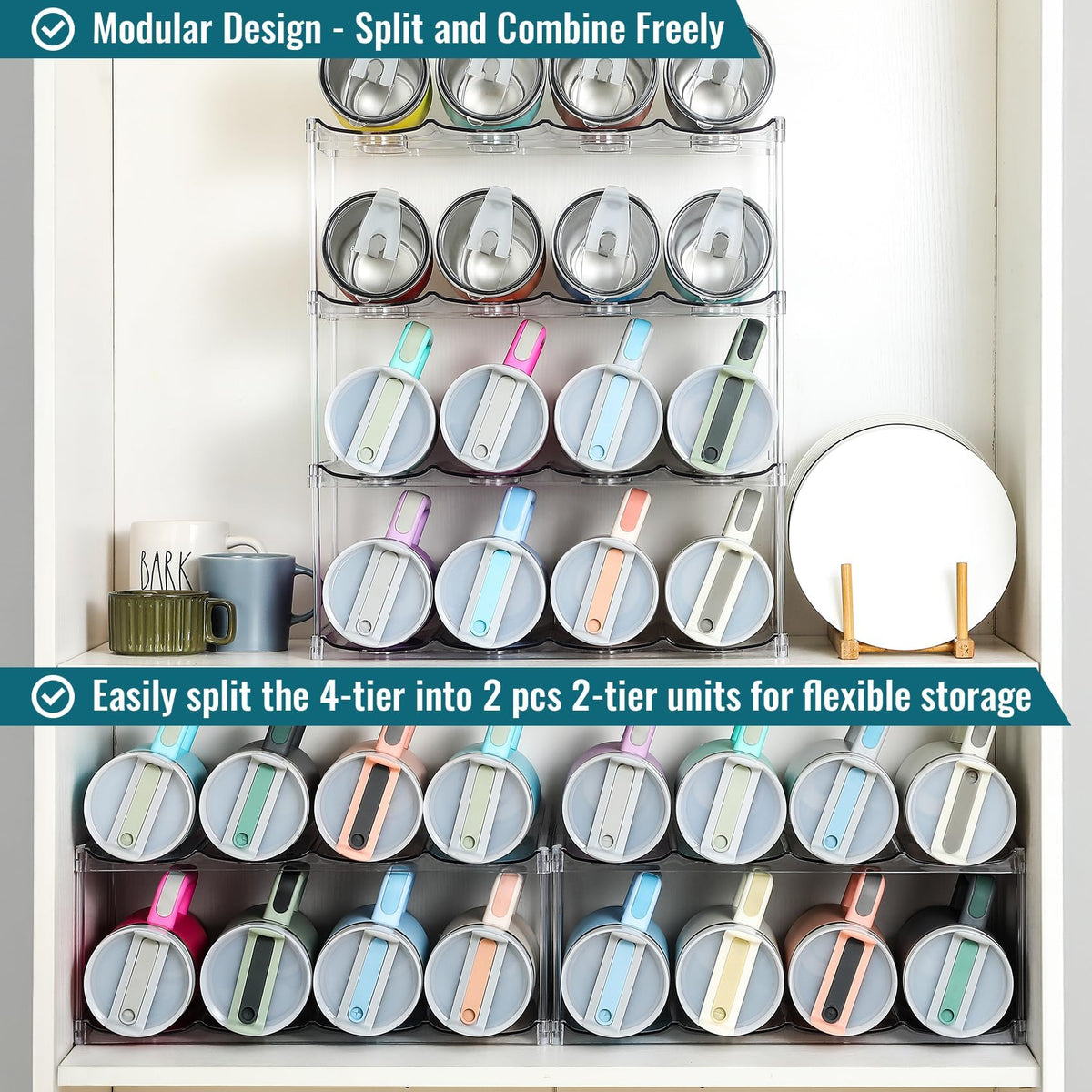 LANDNEOO YETI rack, angled view, versatile kitchen storage