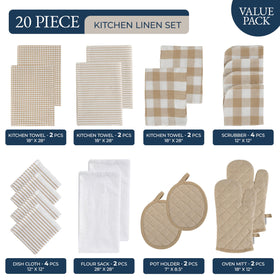 LANE LINEN terry cloths ideal for heavy-duty scrubbing and quick cleanup.
