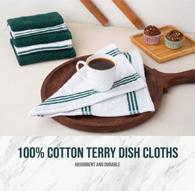 Lane Linen absorbent towels in action during spill cleanup