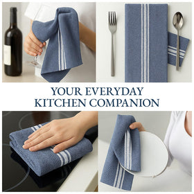 Lane Linen towels withstand repeated washes while keeping color vibrant.