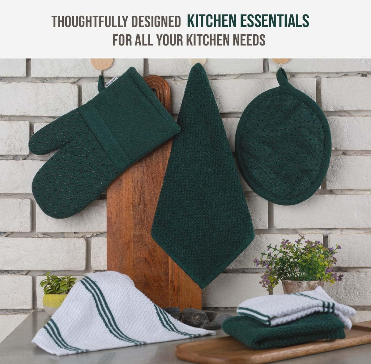 Lane Linen dishcloths 12x12 highly absorbent for quick wipeups