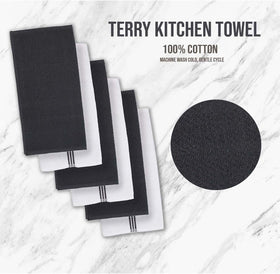 Lane Linen dishcloths in action for fast, streak-free cleaning.