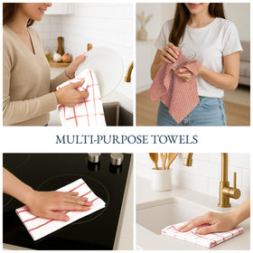 Gift-ready Lane Linen towels set for kitchen essentials