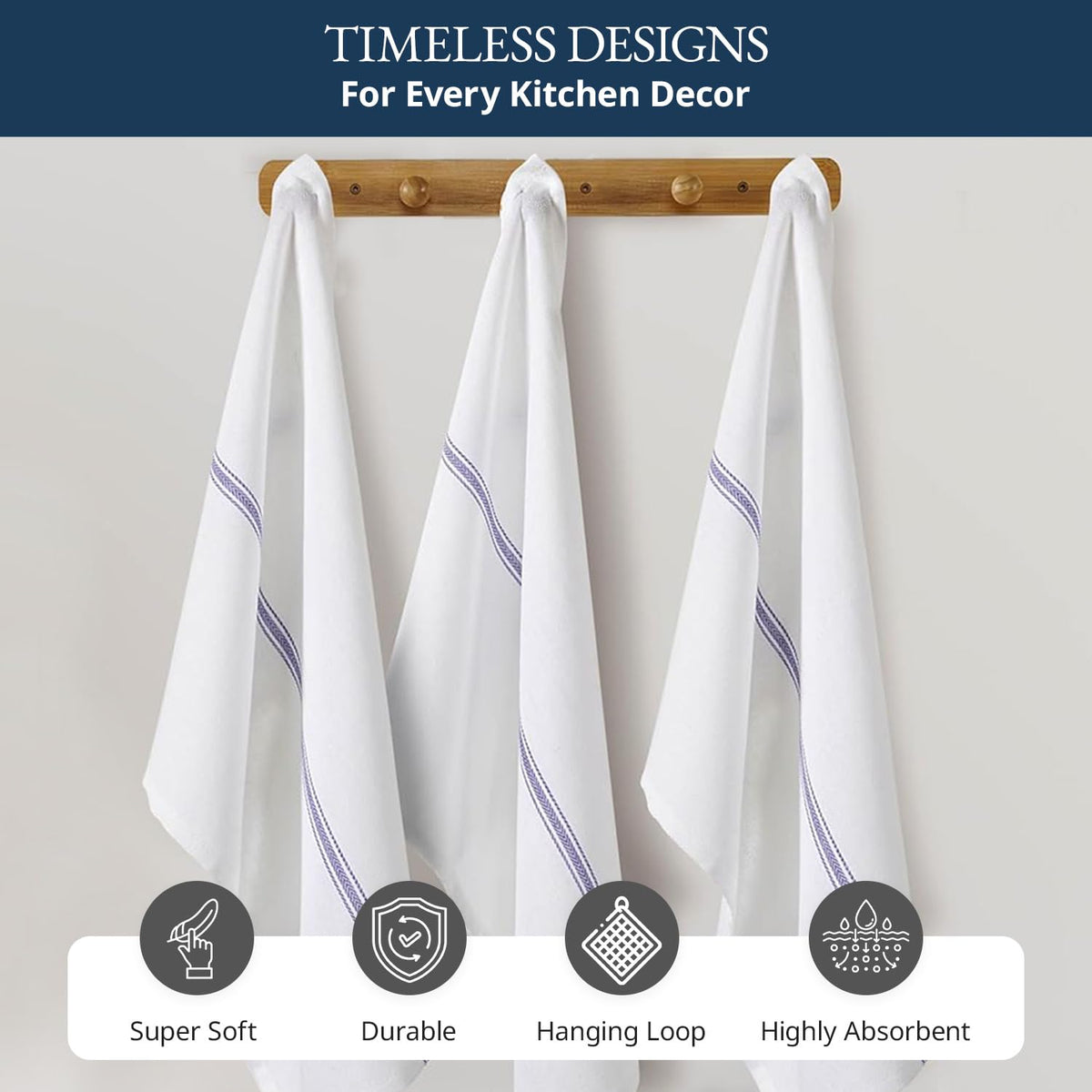 Lane Linen machine washable towels retain softness after multiple washes.