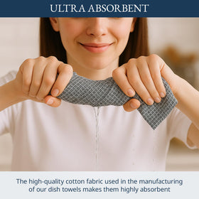 Lane Linen multi-purpose towels can double as napkins or hand towels.