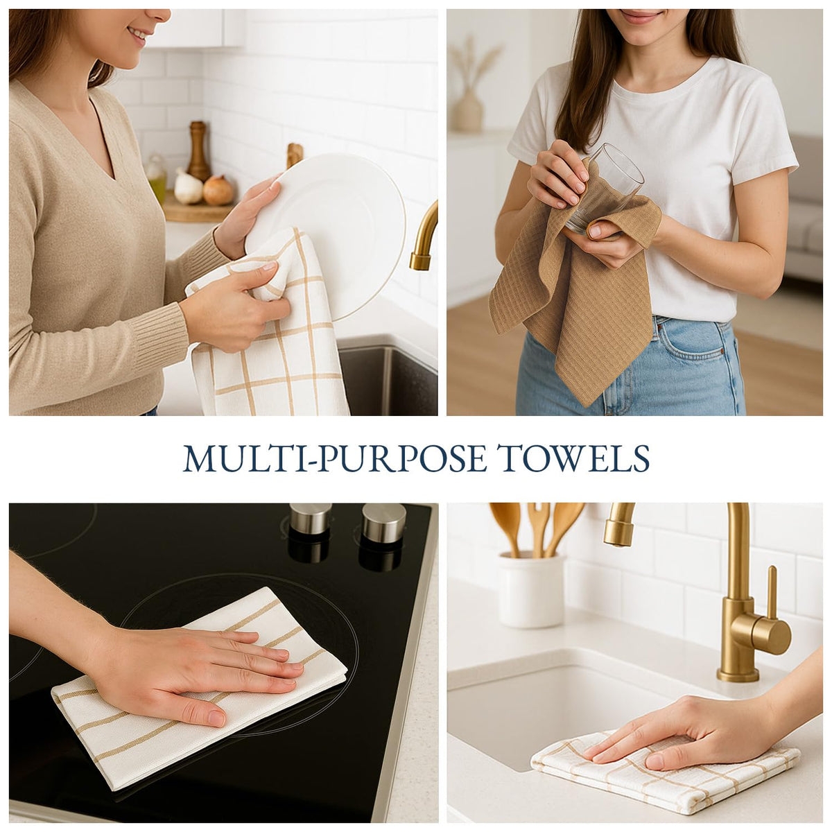 Lane Linen olive hand towels included in set for hand drying