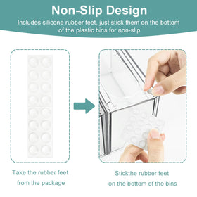 LANLISA transparent acrylic drawer adds modern style and easy visibility.