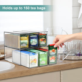 LANLISA easy-clean tea container cleans quickly with soap and water.