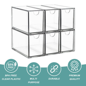 LANLISA non-slip base keeps drawers stable during use.