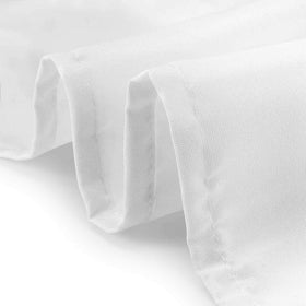 Lann's Linens 120-round restaurant dining provides durable table coverage for service