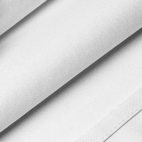 Wrinkle-resistant fabric on Lann's Linens 120-round tablecloth maintains crisp appearance
