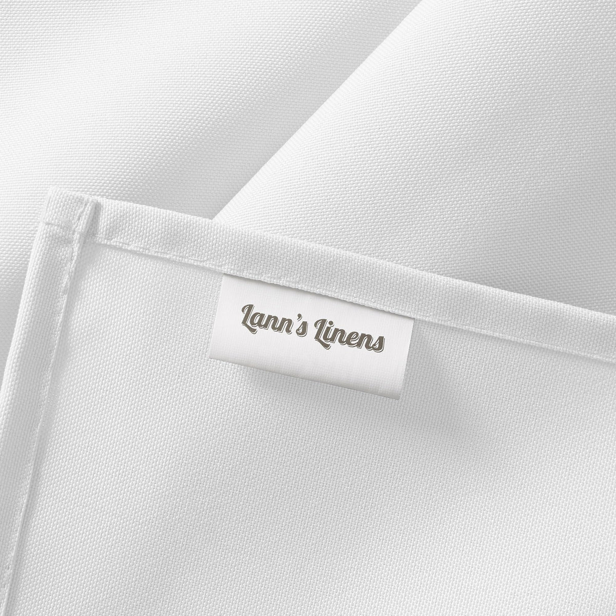 Lann's Linens wrinkle resistance keeps the setting tidy.