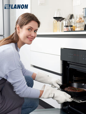 LANON multi-purpose kitchen gloves ideal for oven, grill, and prep