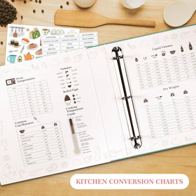 Lanpn dividers and labels help classify dishes and organize by category.