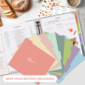 Lanpn keepsake notebook for handwritten recipes creates a warm family tradition.