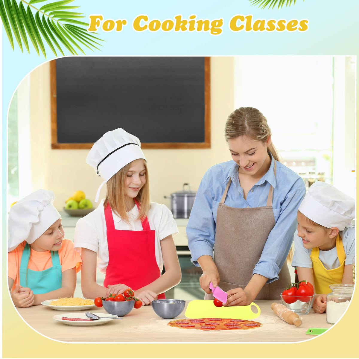 Lanties ideal for vegetables, fruit, bread and more during family cooking.