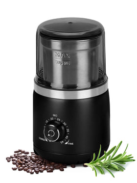 LAOION electric grinder with quiet-grinding for peaceful mornings.