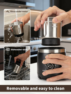 LAOION removable-stainless-bowl-4-2oz design for easy cleaning.