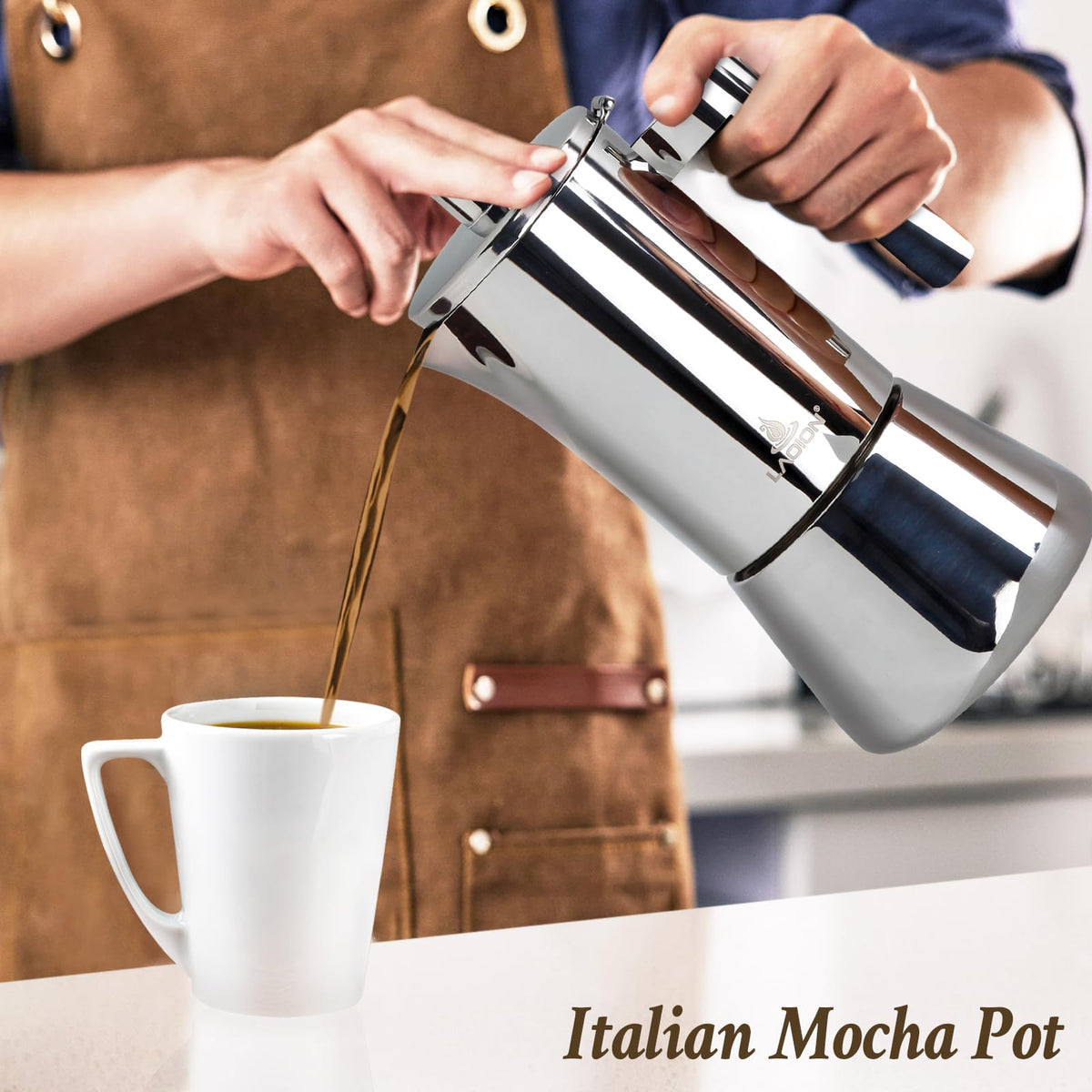 LAOION espresso pour ready-to-serve coffee at home