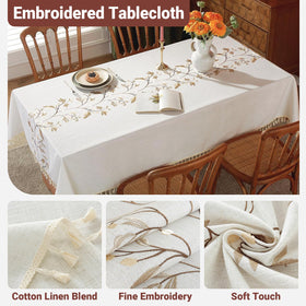 Laolitou embroidered pattern provides subtle charm for meals