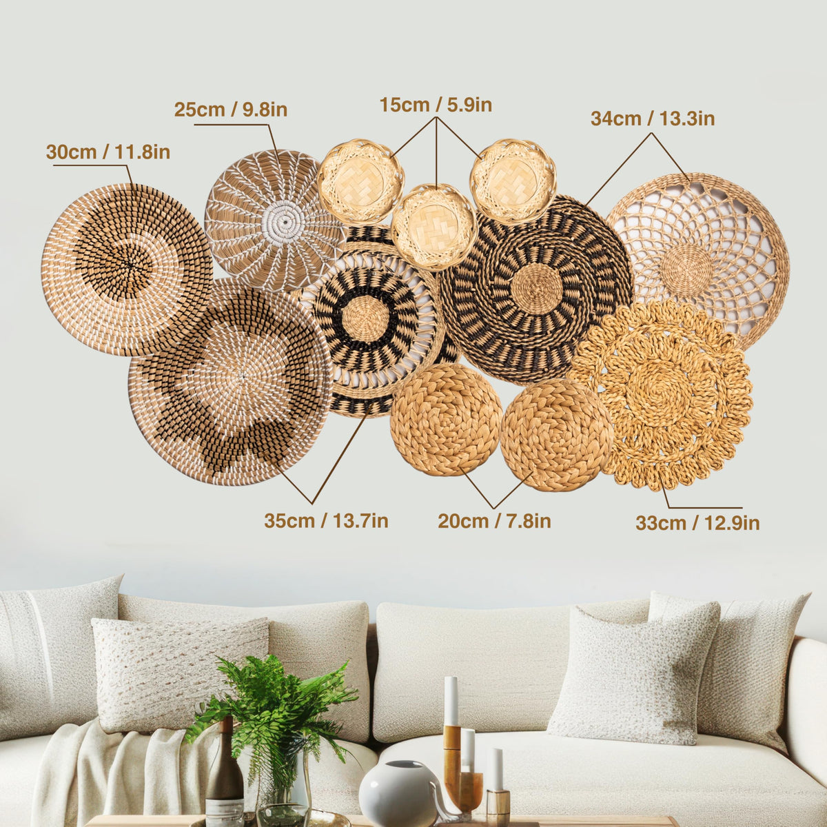 Laquedecraft rattan decor piece doubles as a vase base