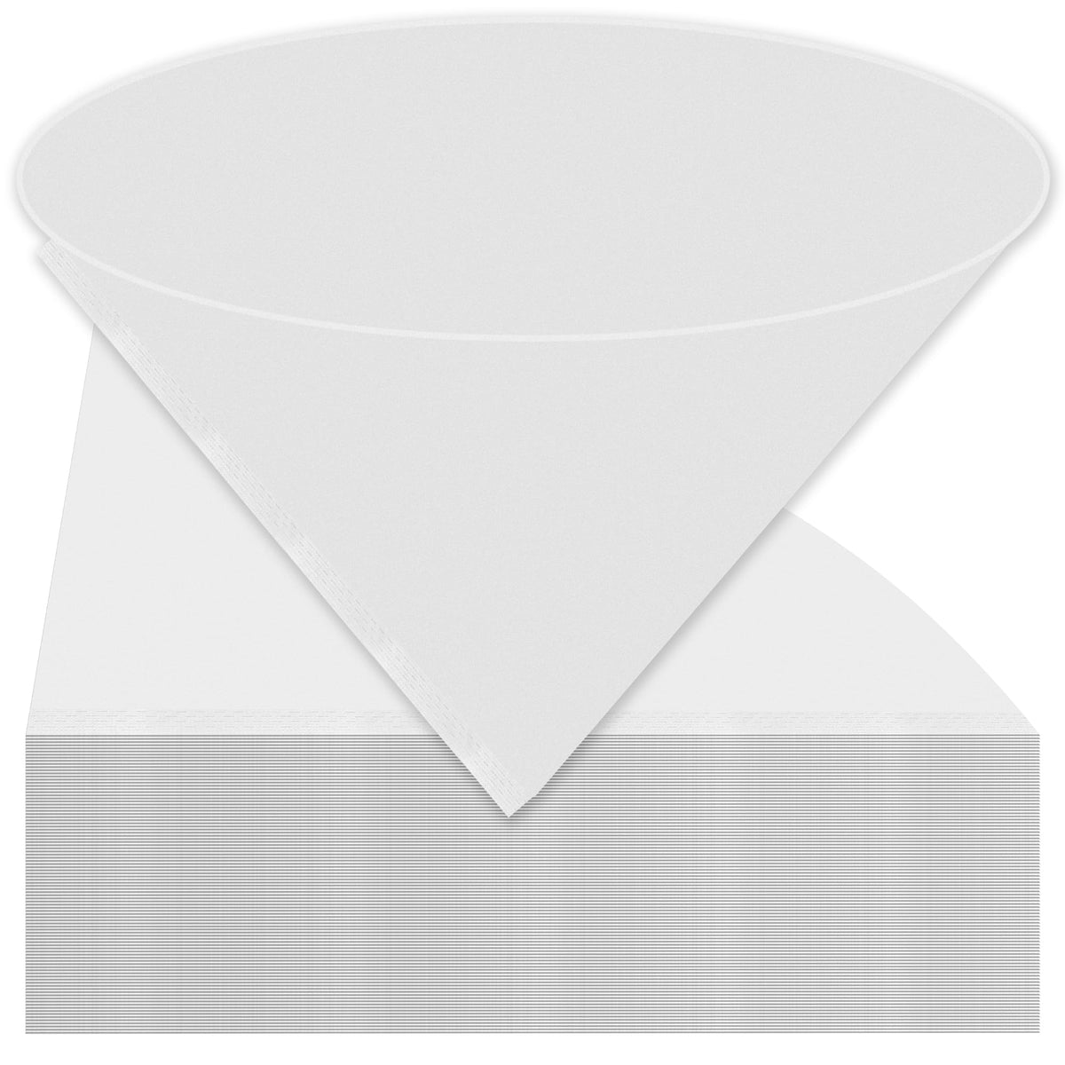 Larbeti deep fryer filter funnel 10 inch for clearer cooking oil